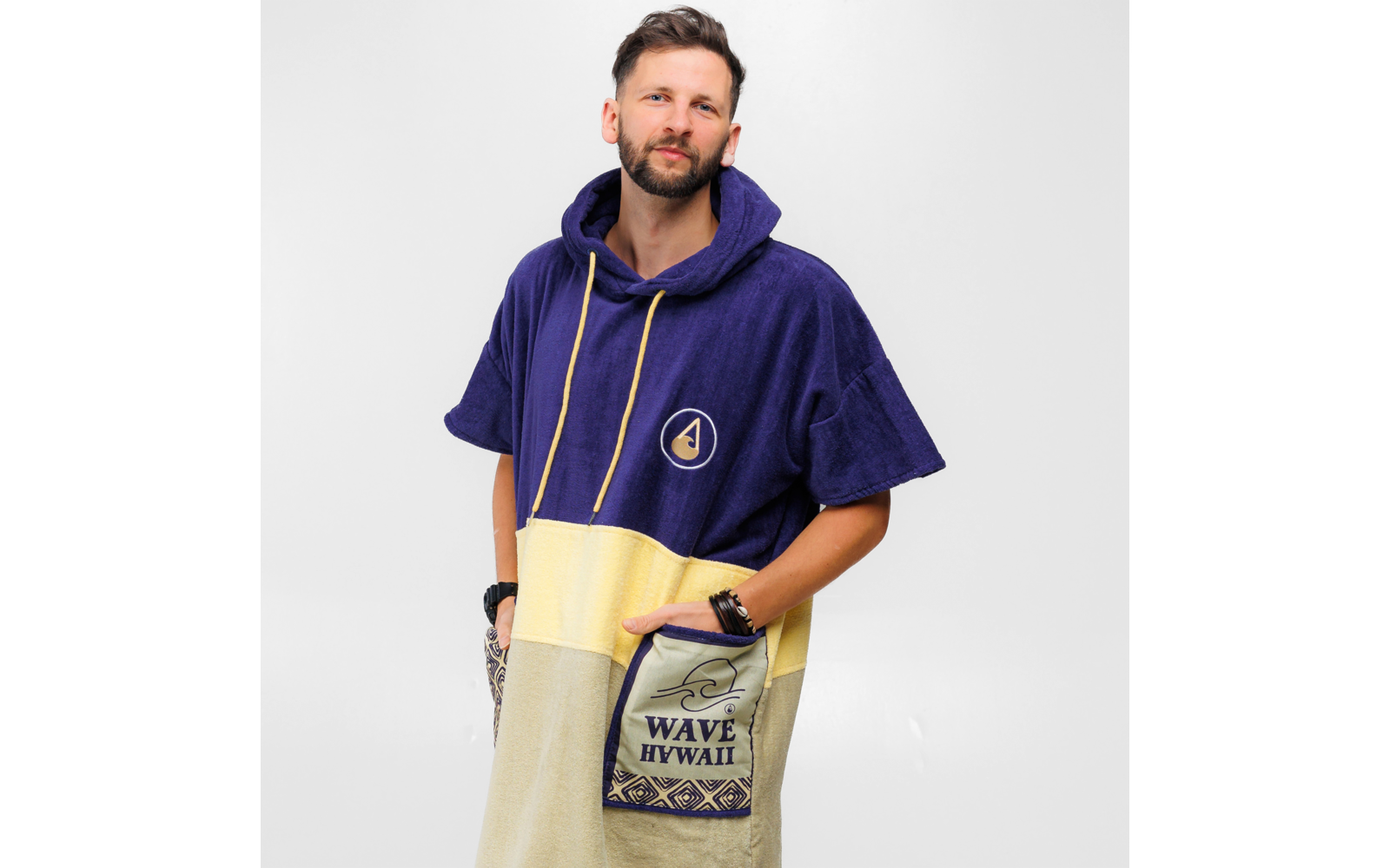 Wave Hawaii Strandponcho Hoopa Unisex M