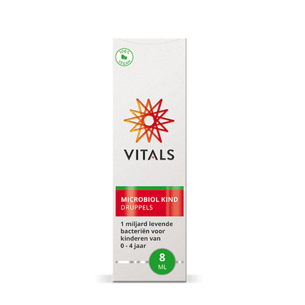 Vitals Microbiol Kind 0-4 Jaar Druppels8 ml