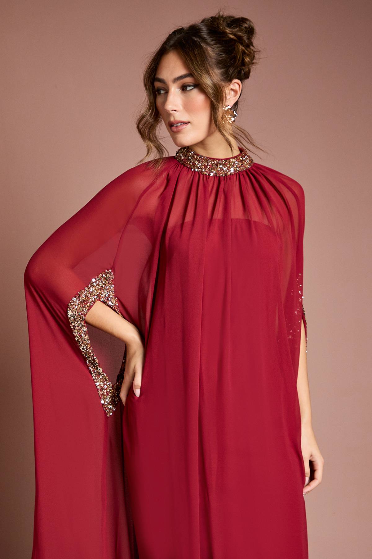 Coast Robe Cape en Mousseline Coast Muse