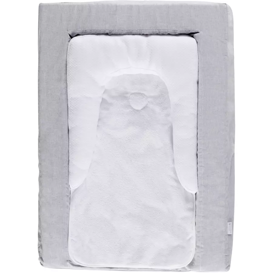 candide Wickelauflage Douillet 2in1 70 x 50 cm grau