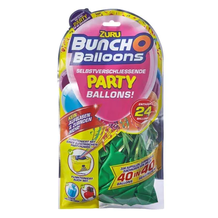 Zuru Bunch O Balloons PARTY Refill 24 Balloons unifarben, sortiert