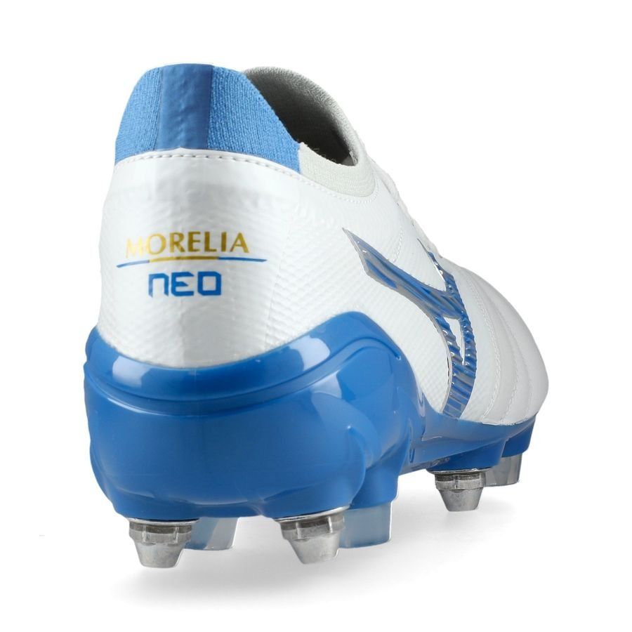 Mizuno Morelia Neo IV Beta Made in Japan SG Mugen - Blanc/Bleu