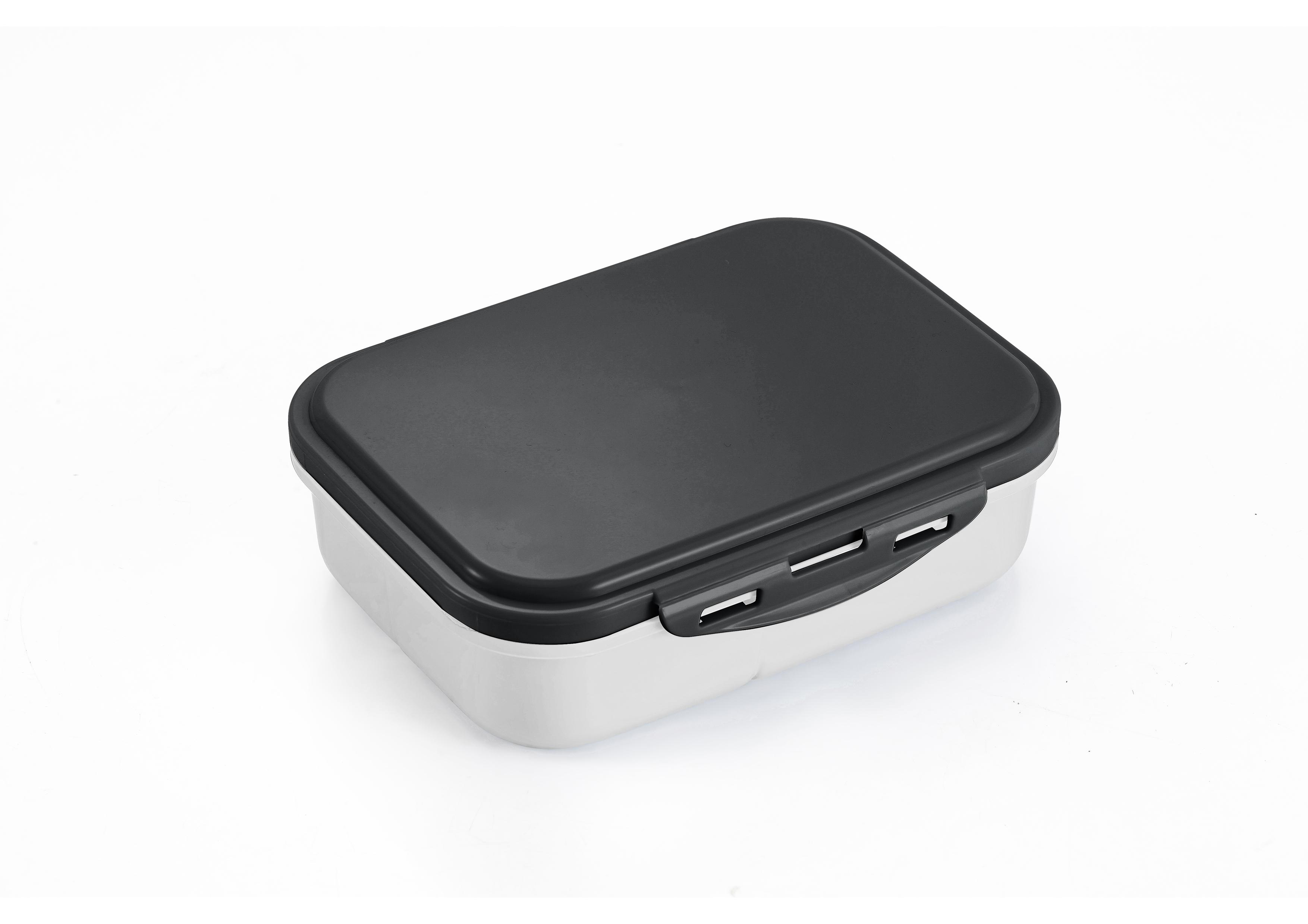 LUNCH BOX PLASTIQUE AVEC COUVERT
