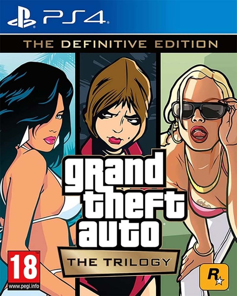 Grand Theft Auto: The Trilogy (The Definitive Edition)- PlayStation 4