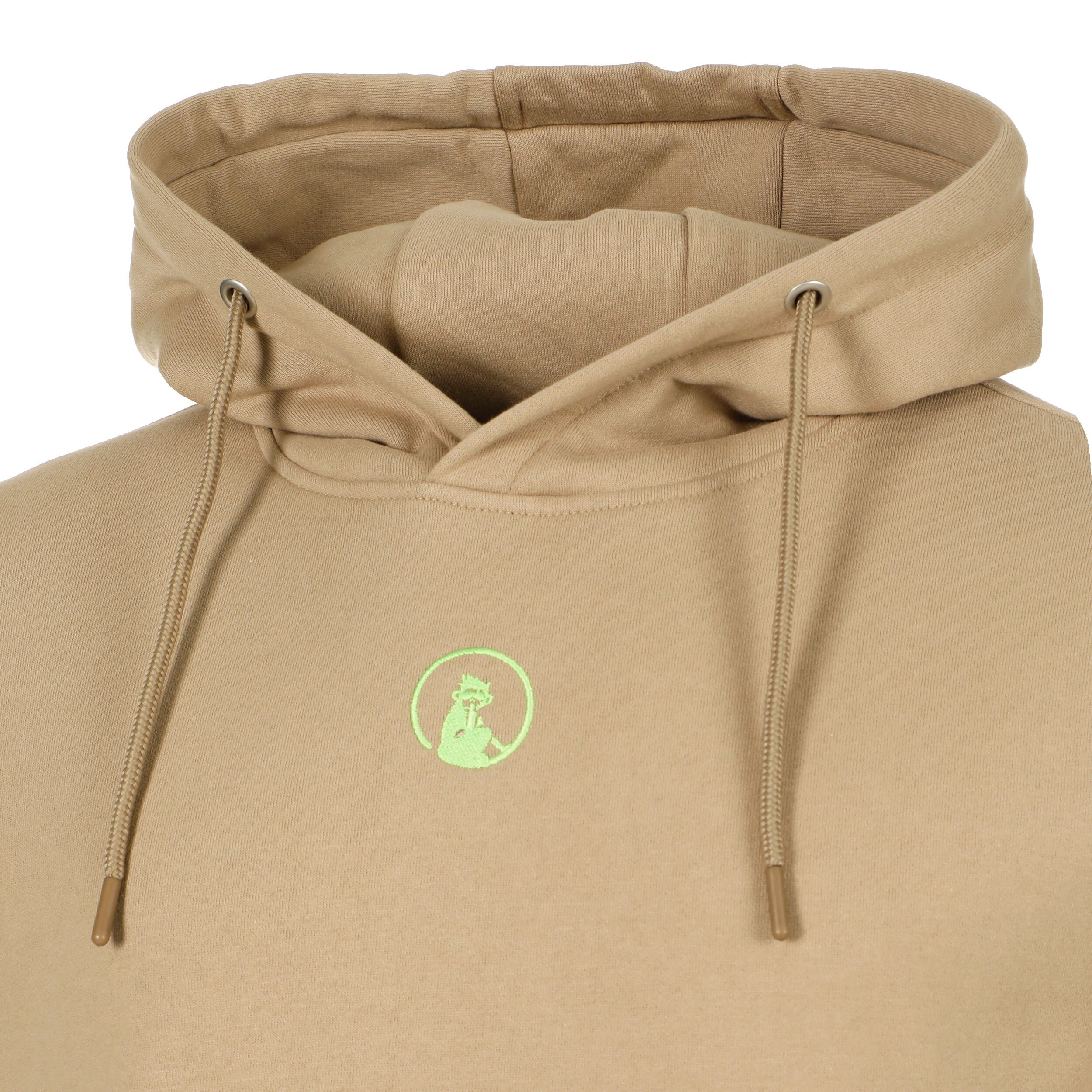 Quiet Please Wild Collage Sweat À Capuche Hommes - Beige , Multicouleur