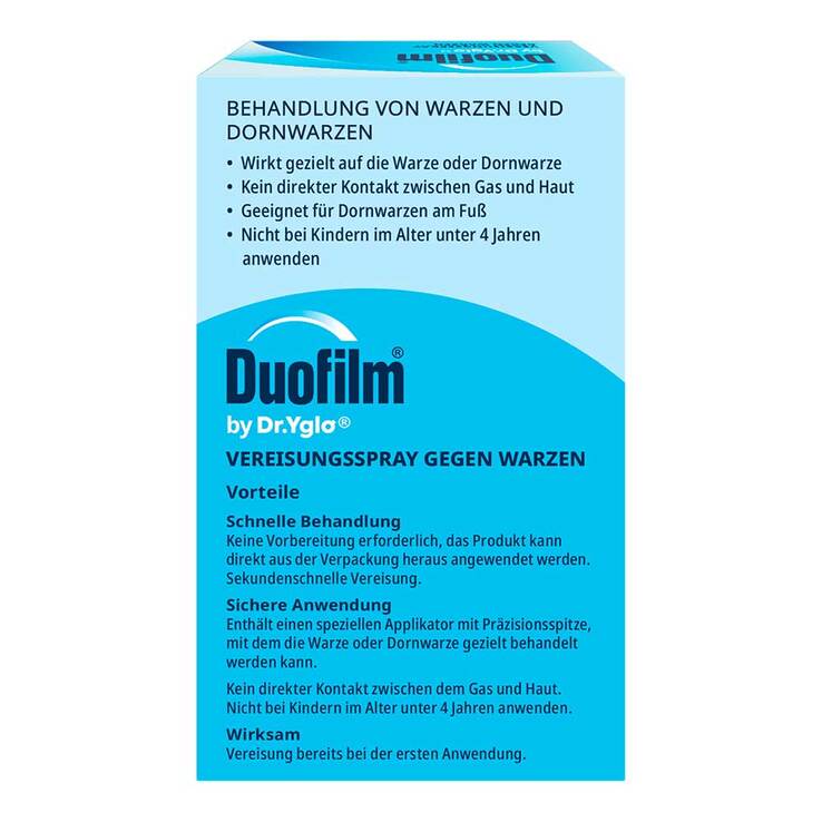 Duofilm Vereisungsspray gegen Warzen, 50 ml