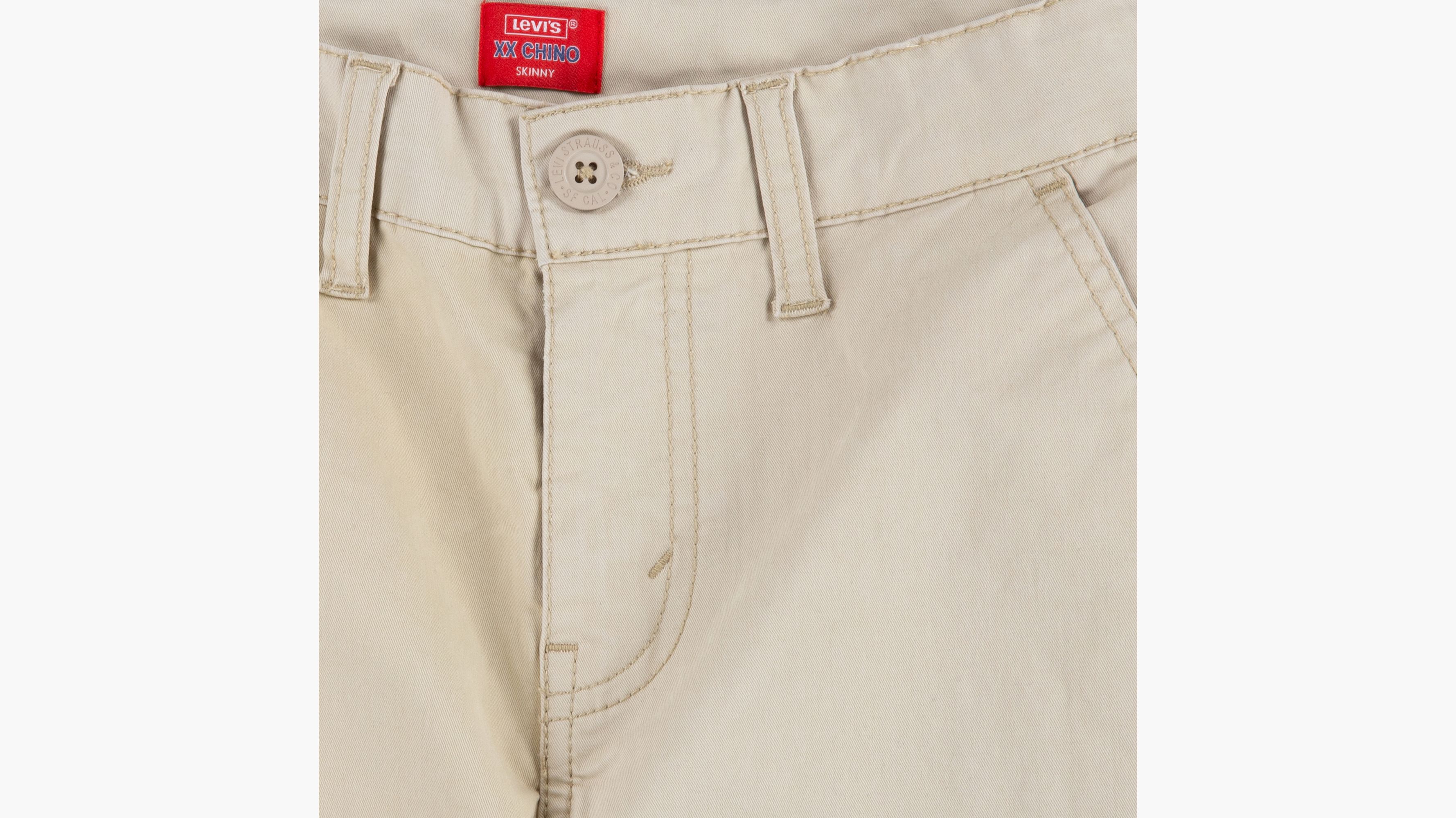 Pantalon skinny XX Chino pour enfant - Pale Khaki - Neutral