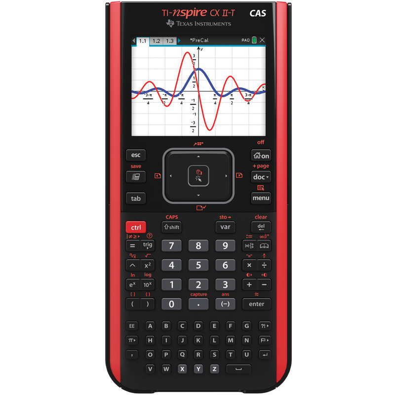 Texas Instruments Grafikrechner TI-Nspire CX II-T CAS