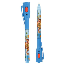 Dino World geheime pen met LED