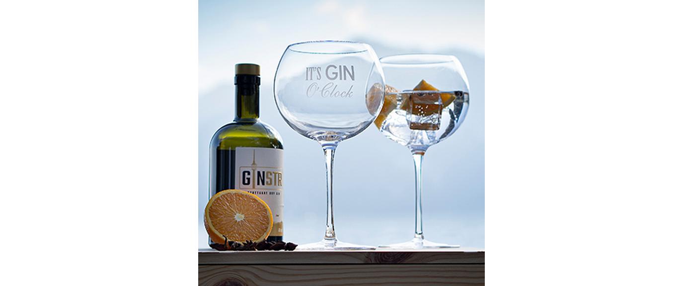 Gin und Tonic Glas 60 ml, 1 Stück, TransparentGin-Ballonglas