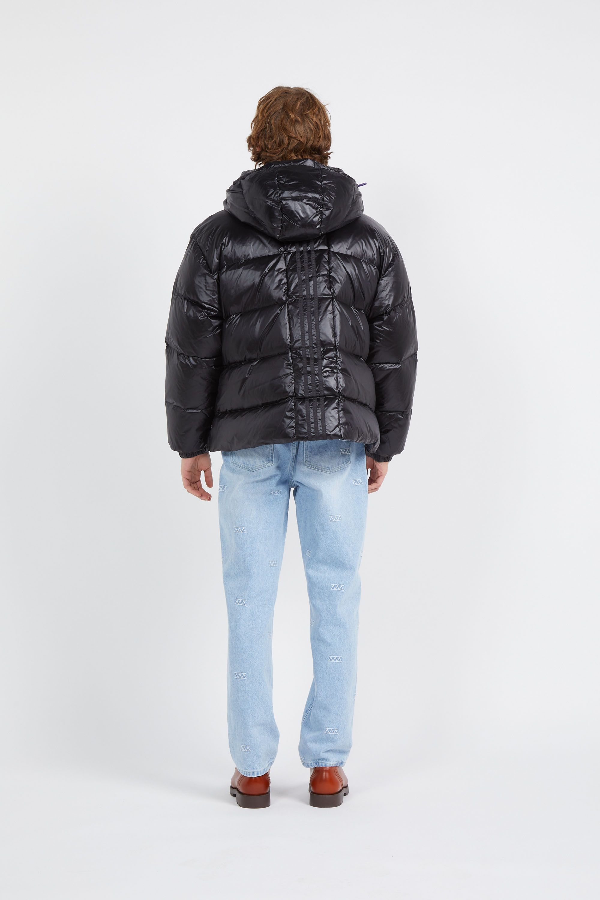 ADIDAS doudoune  PUFFED TO JACKET Noir