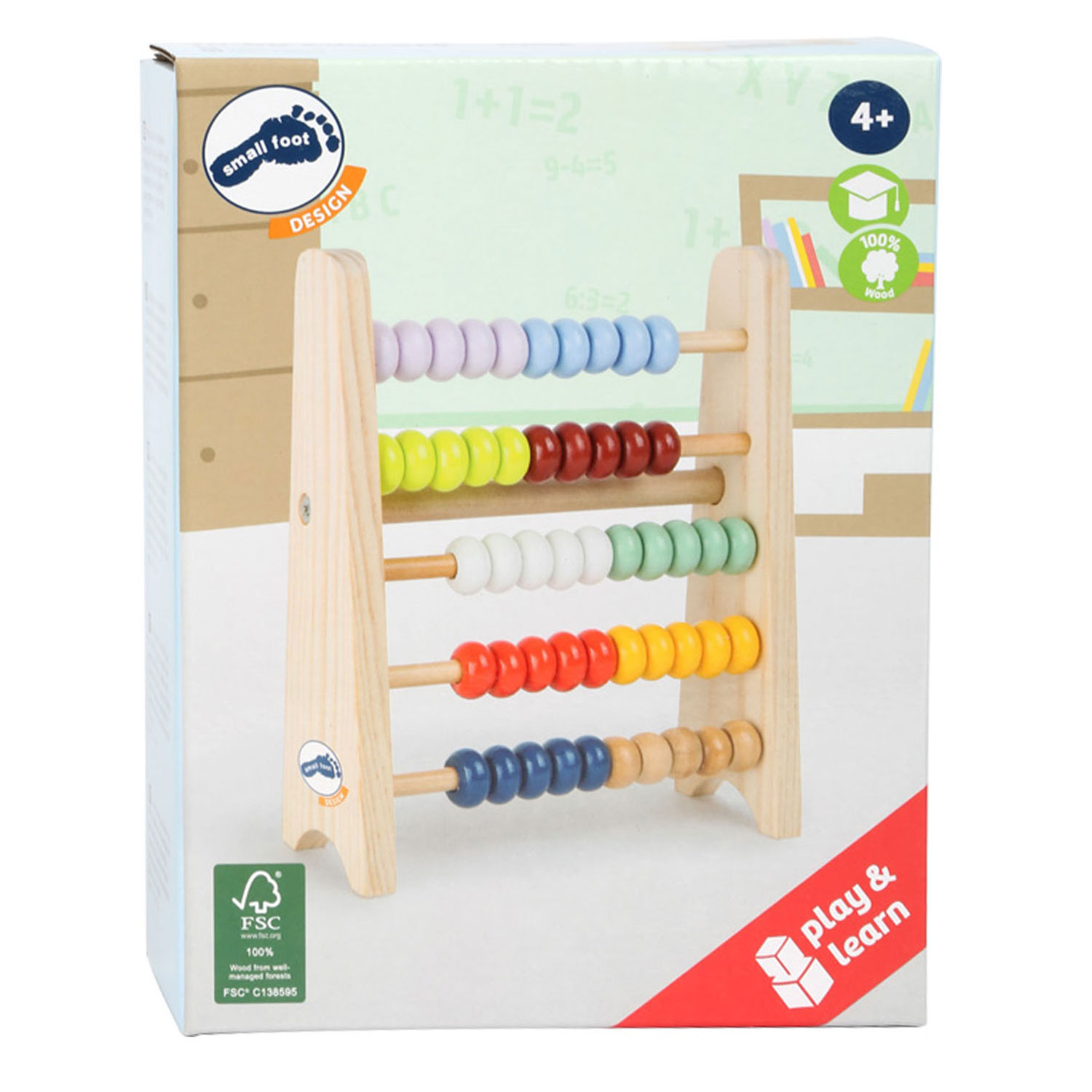 Small Foot-Houten Telraam
