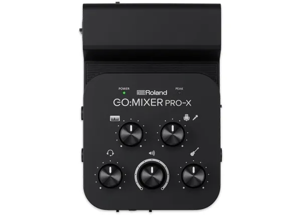Roland GO:MIXER PX, 11 kanaler, Sort, Hvid