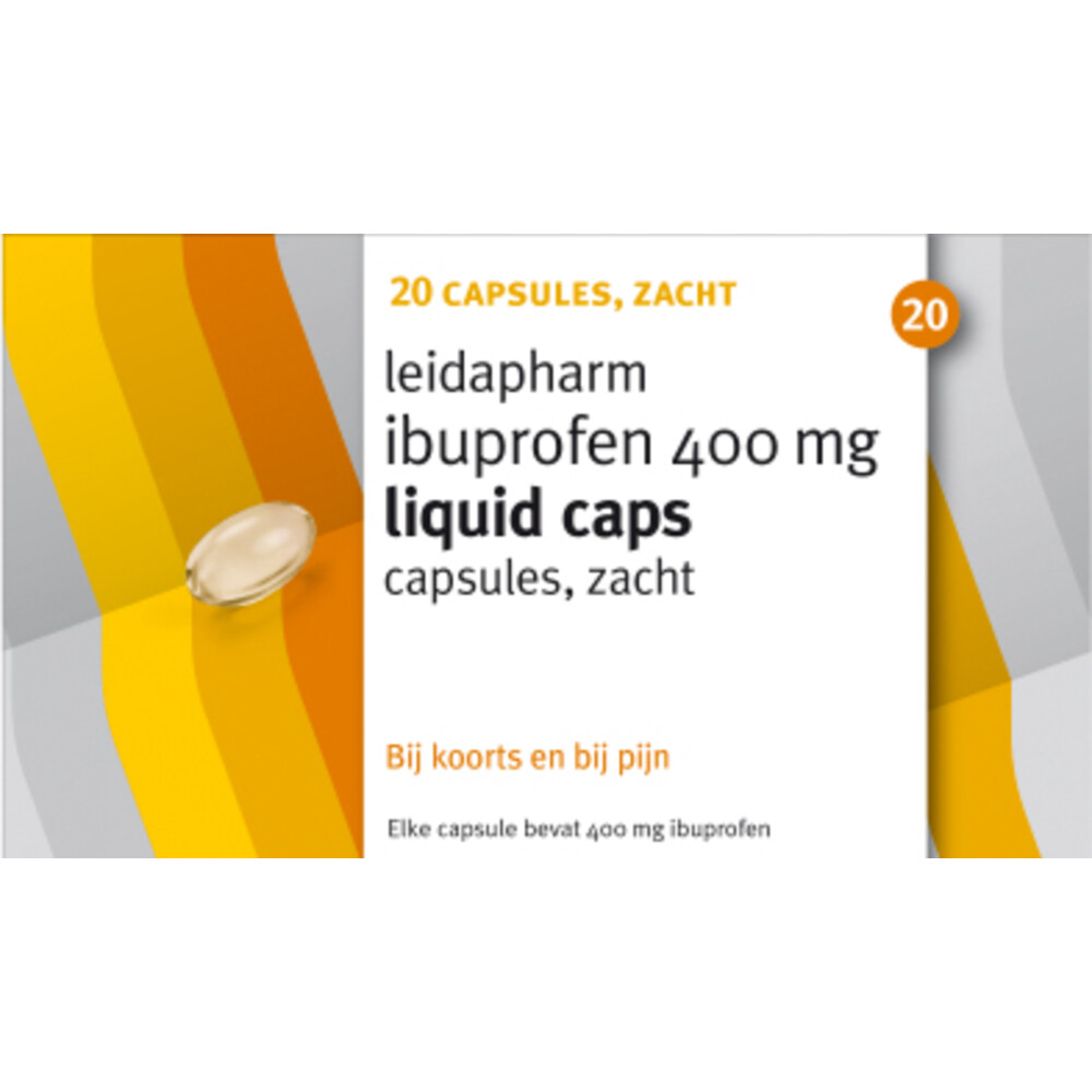 Leidapharm Ibuprofen 400 mg Liquid Caps20 capsules