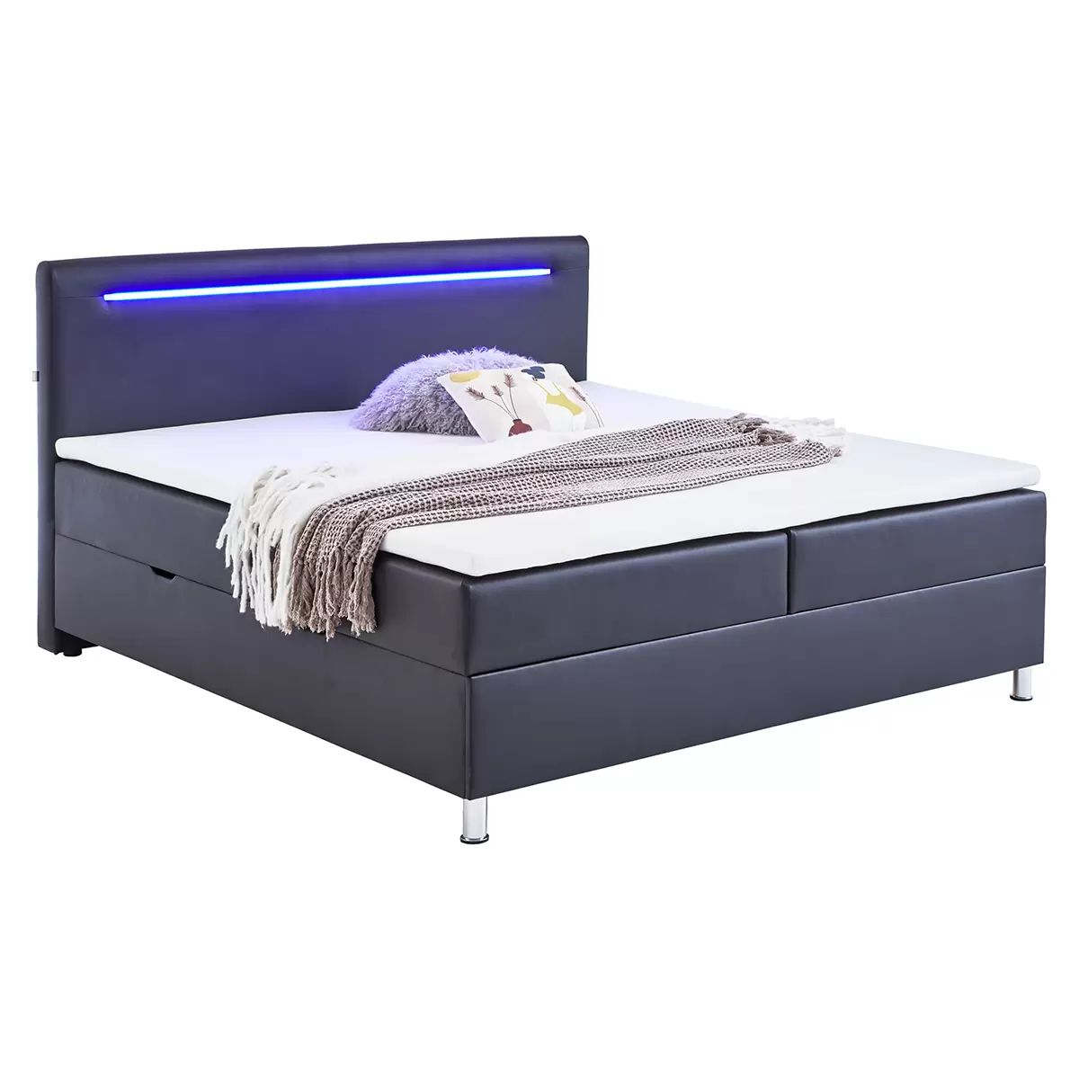 Boxbett Candela 180x200 Schwarz