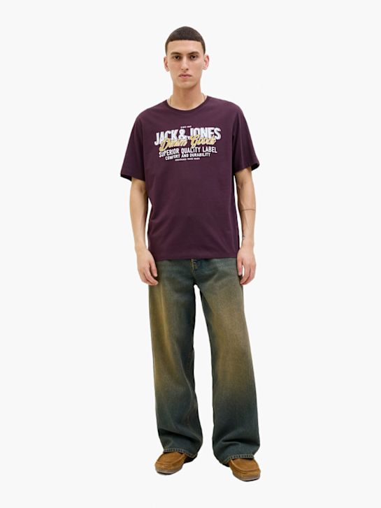 JACK & JONES T-Shirt Lila