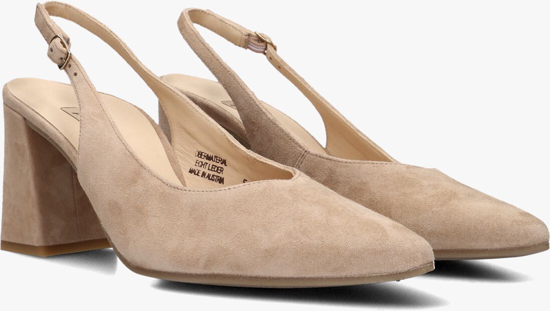 beige paul green slingbacks 6101
