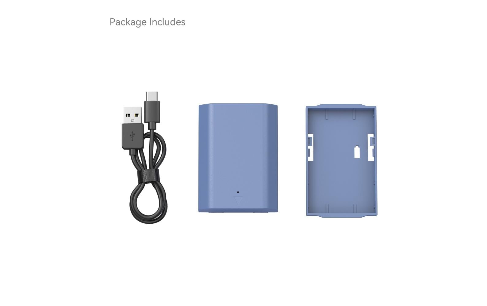 Digitalkamera-Akku NP-FZ100 USB-CUSB-C aufladbare Kamerabatterie