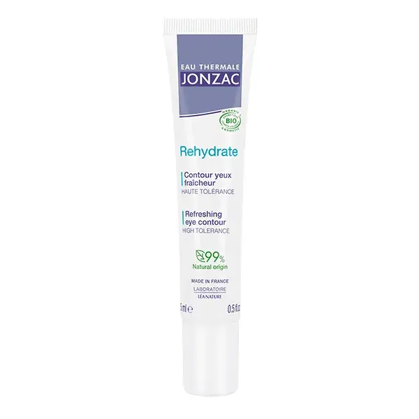 Água Termal Jonzac Rehidratante Orgânica para o Contorno dos Olhos 15ml