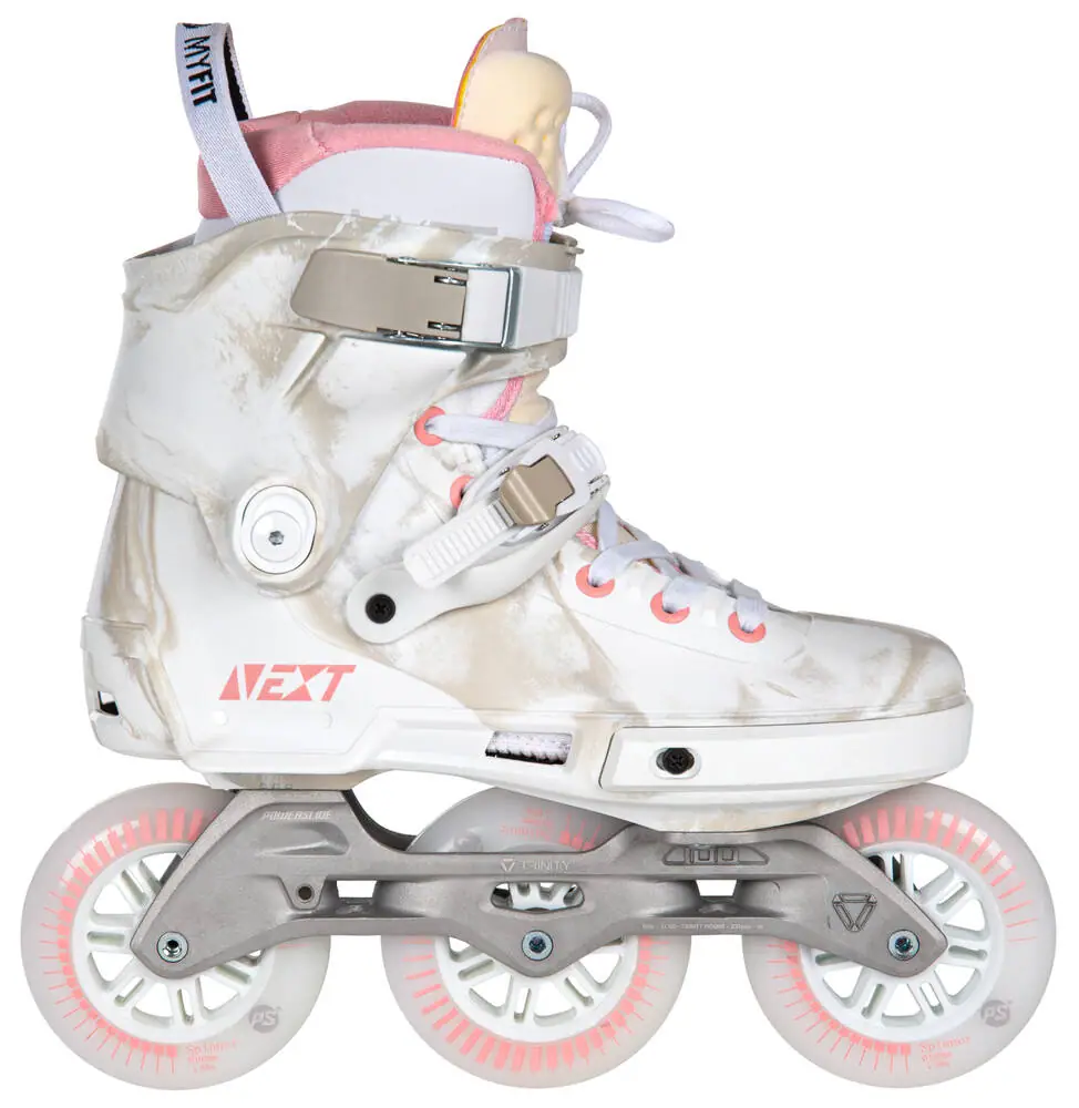 Powerslide Next Marble Pink 100 Freeskates | SkatePro