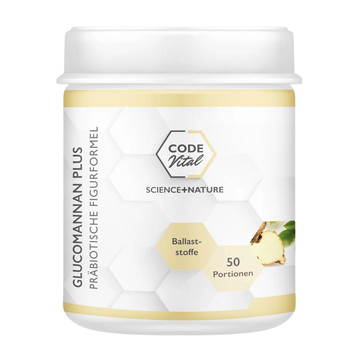 CODE Vital Glucomannan Plus, Präbiotische Figurformel + Sättigungseffekt