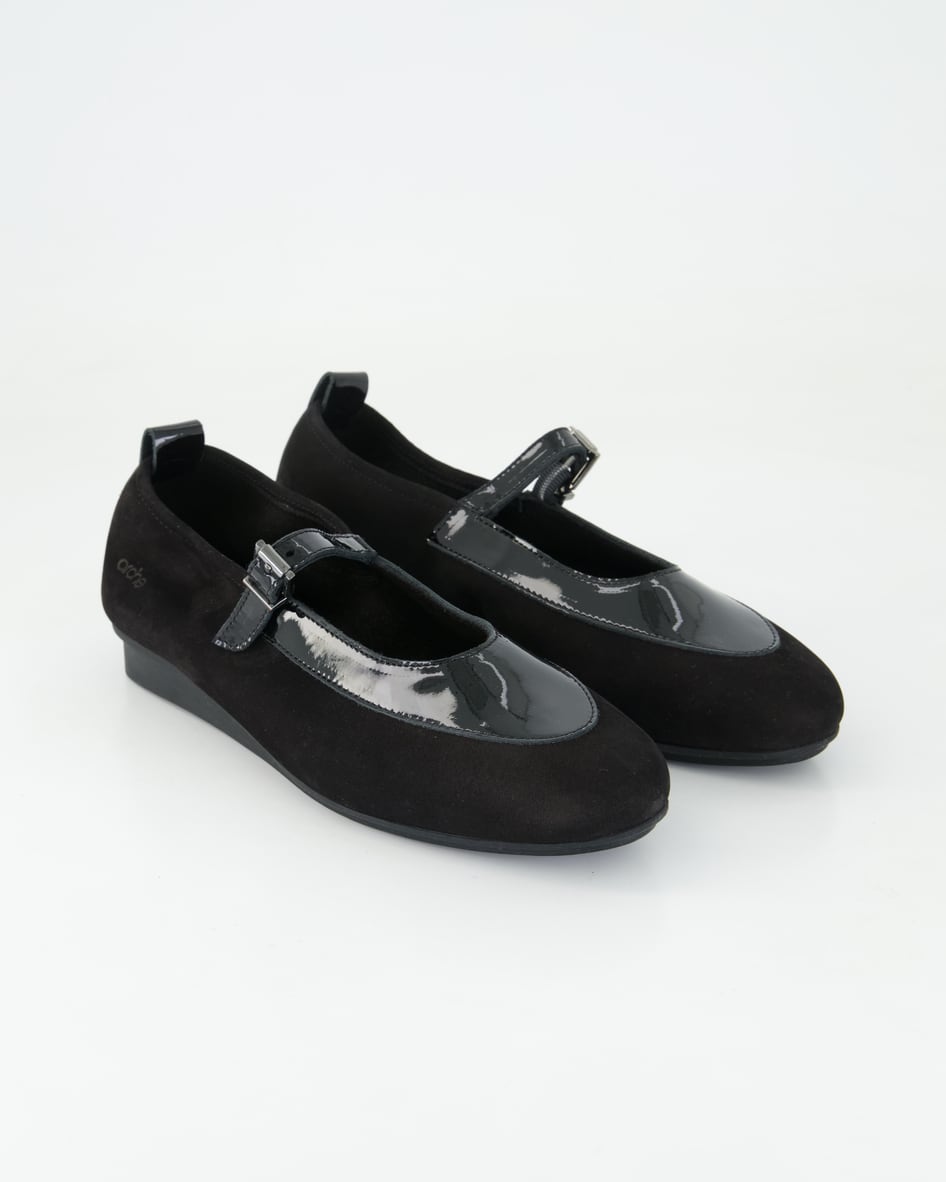 Arche Nikaby Ballerinas in Schwarz