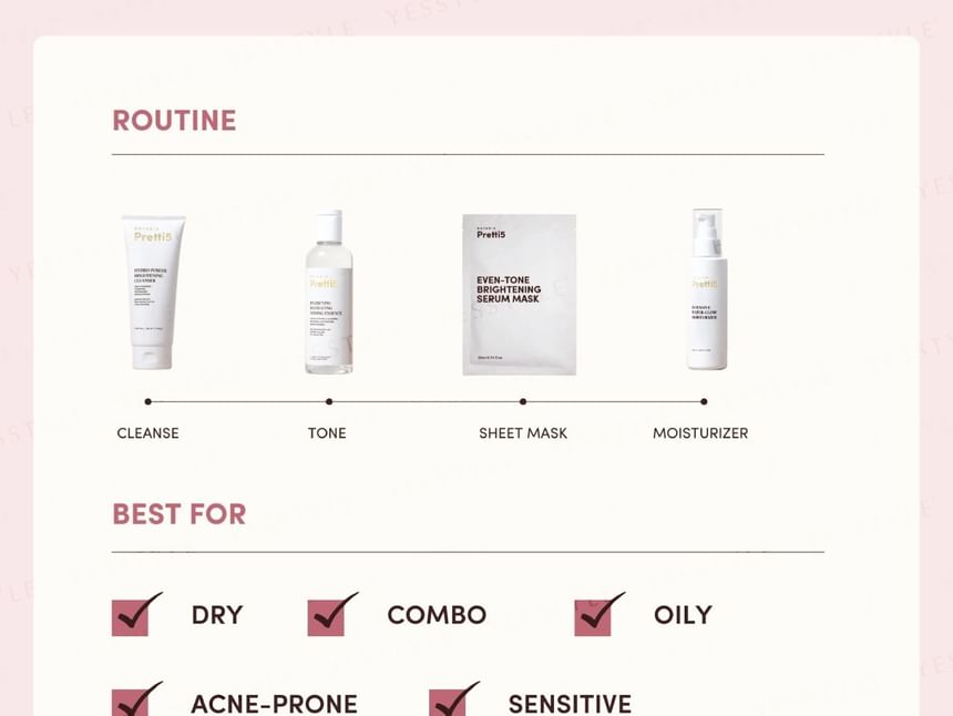 Botanic Pretti5 - Even-Tone Brightening Serum Mask