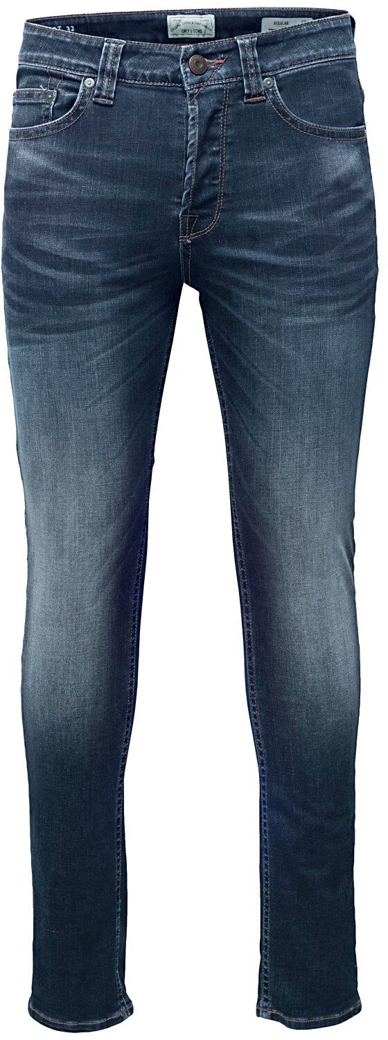 Weft Med Blue | ONLY and SONS Jean