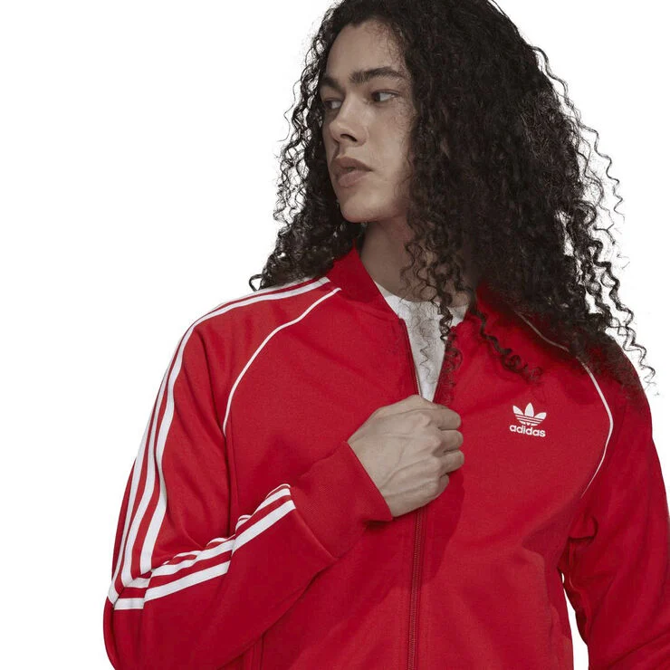 adidas adicolor primeblue sst track jacket Red/white
