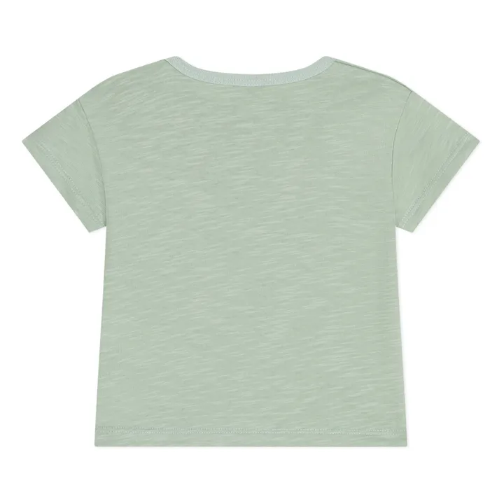 Petit Bateau T-shirt Marmiton Jersey Flammé | Sauge