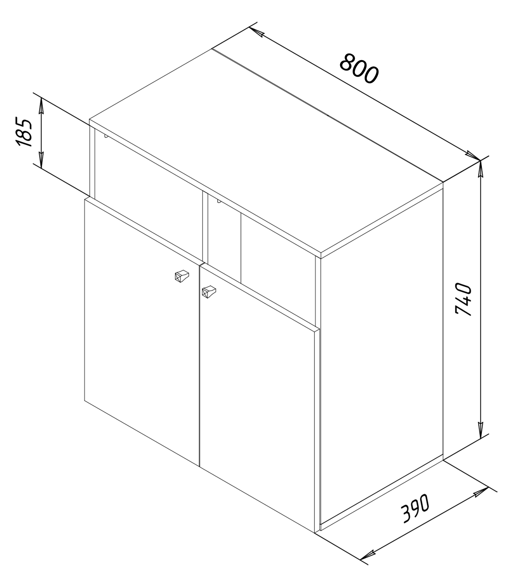 Wäscheschrank DRESO