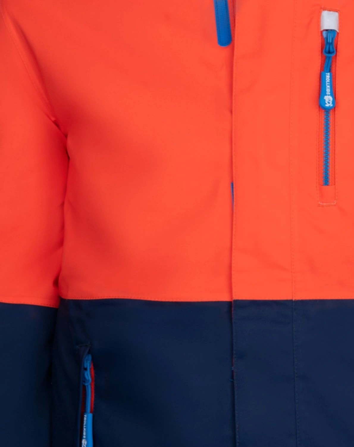 WinterjaKids HALLINGDAL in flame orange/navy