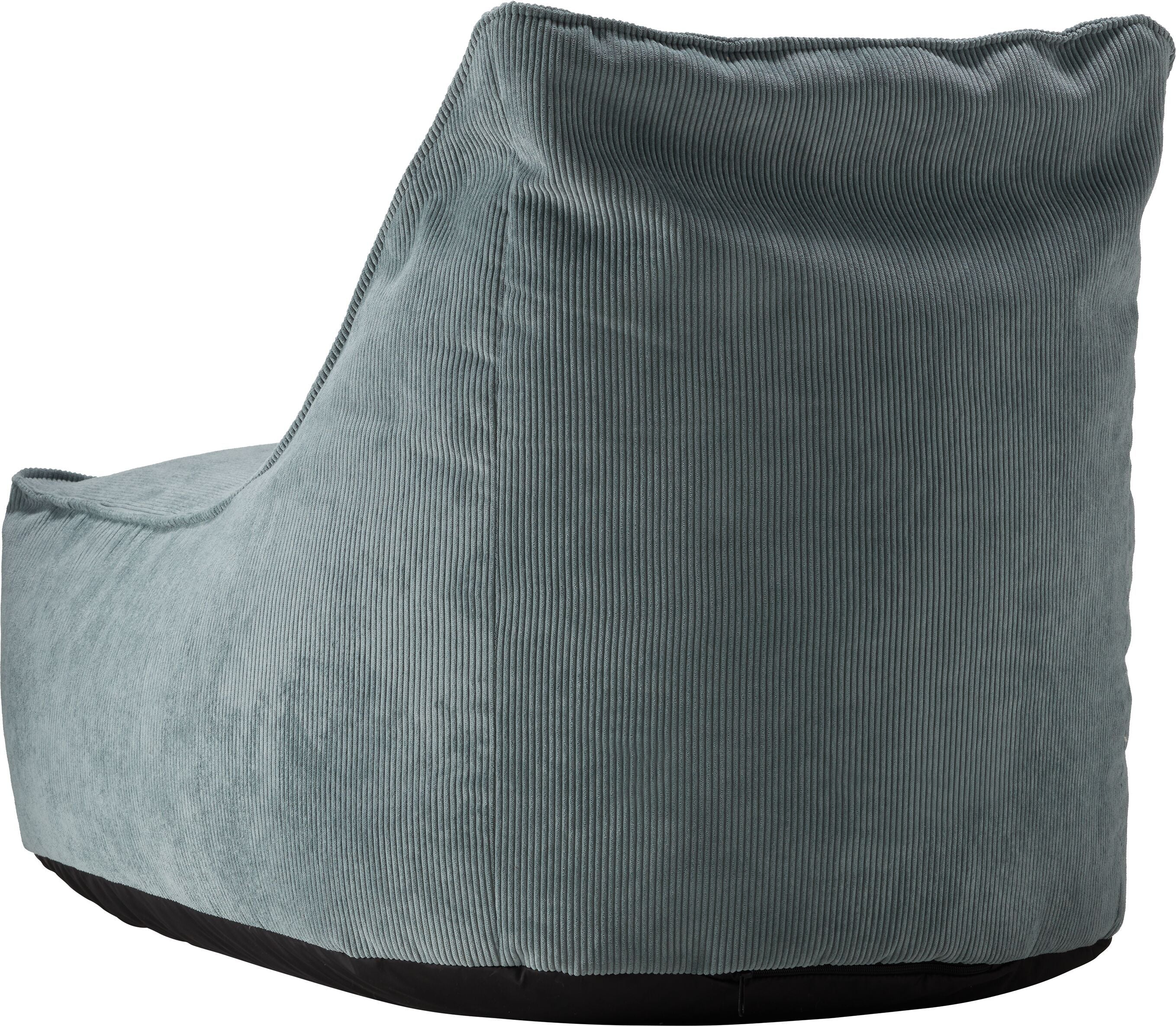 QUEENS Kindersitzsack - Blau / B: 50.0 cm x T: 65.0 cm x H: 40.0 cm