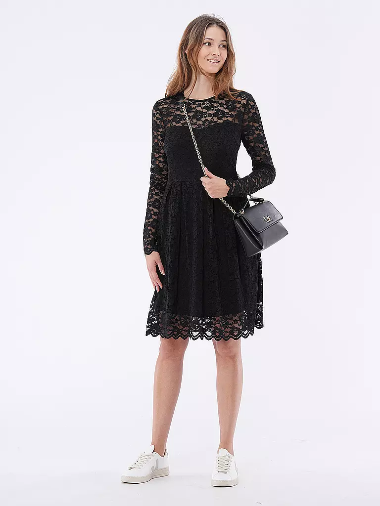 VILA Abendkleid VIKALILA schwarz