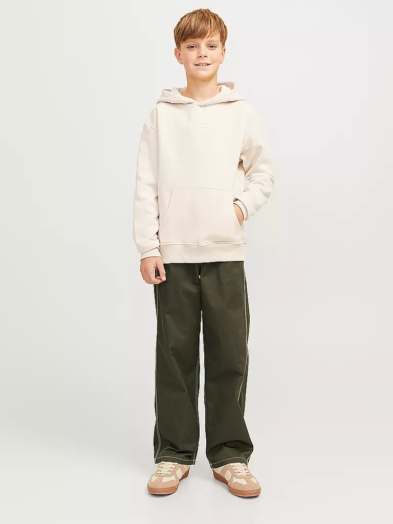 JACK & JONES Jungen Hose JPSTALEX JJCONTRAST olive