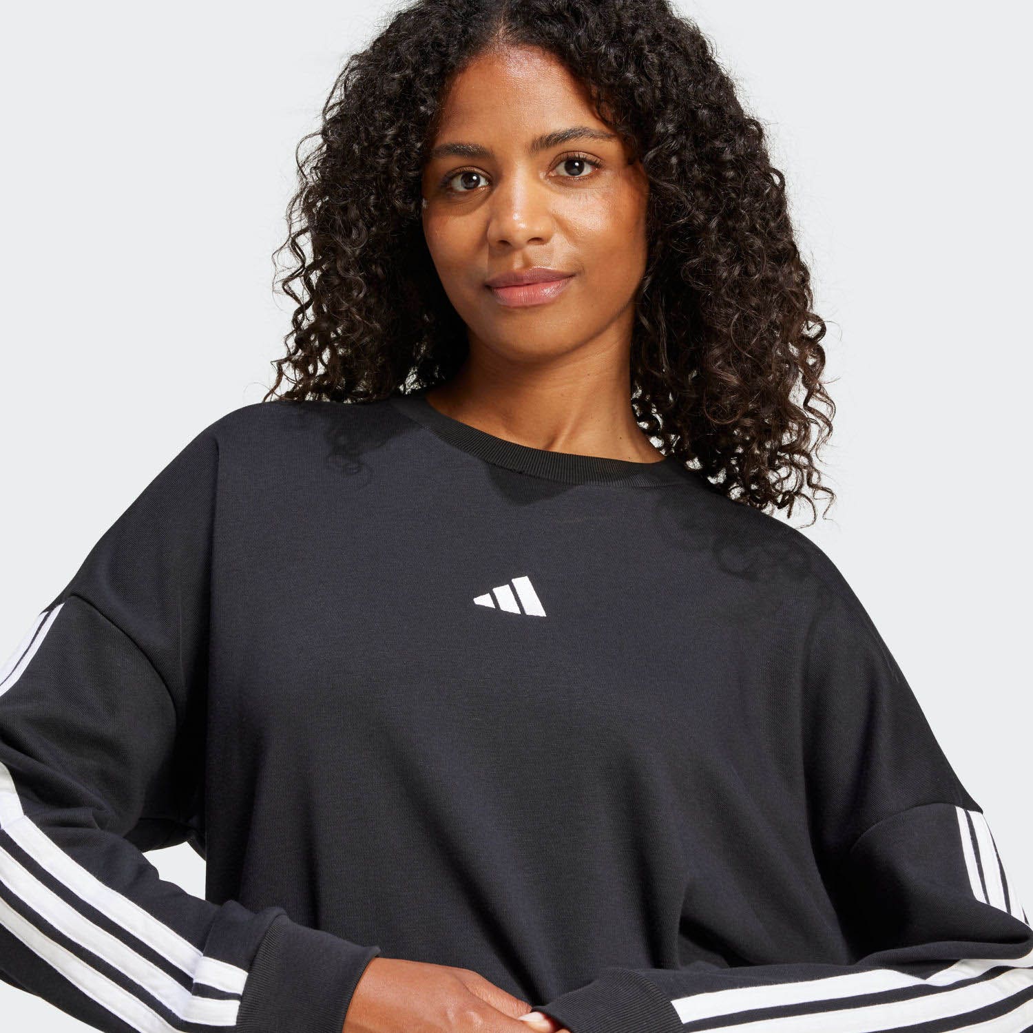 adidas  Essential 3-Stripes French Terry Sweater Dames