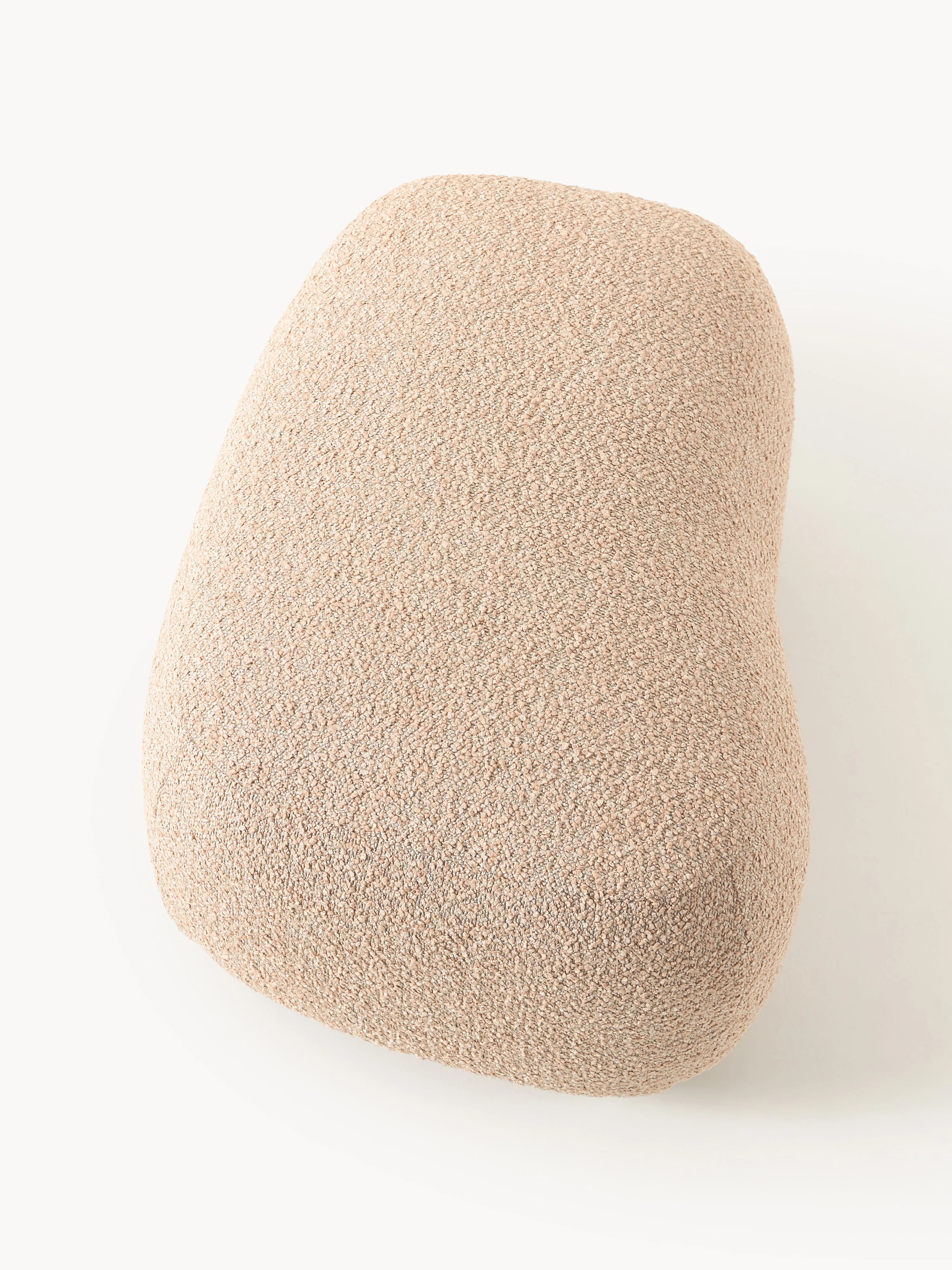 Bouclé voetenbank Alba