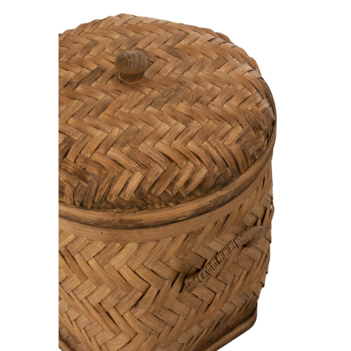 Dansmamaison Paniers de Rangement Bambou Naturel (Lot de 3)