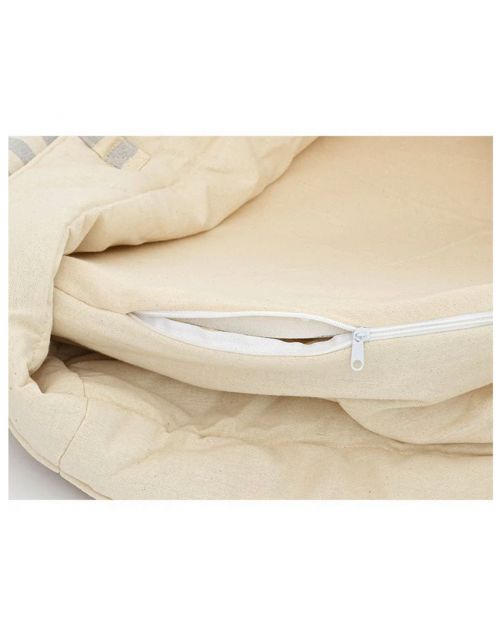 Pet & Co. Louis Striped Canvas - Hondenmand - 45 cm Blauw S