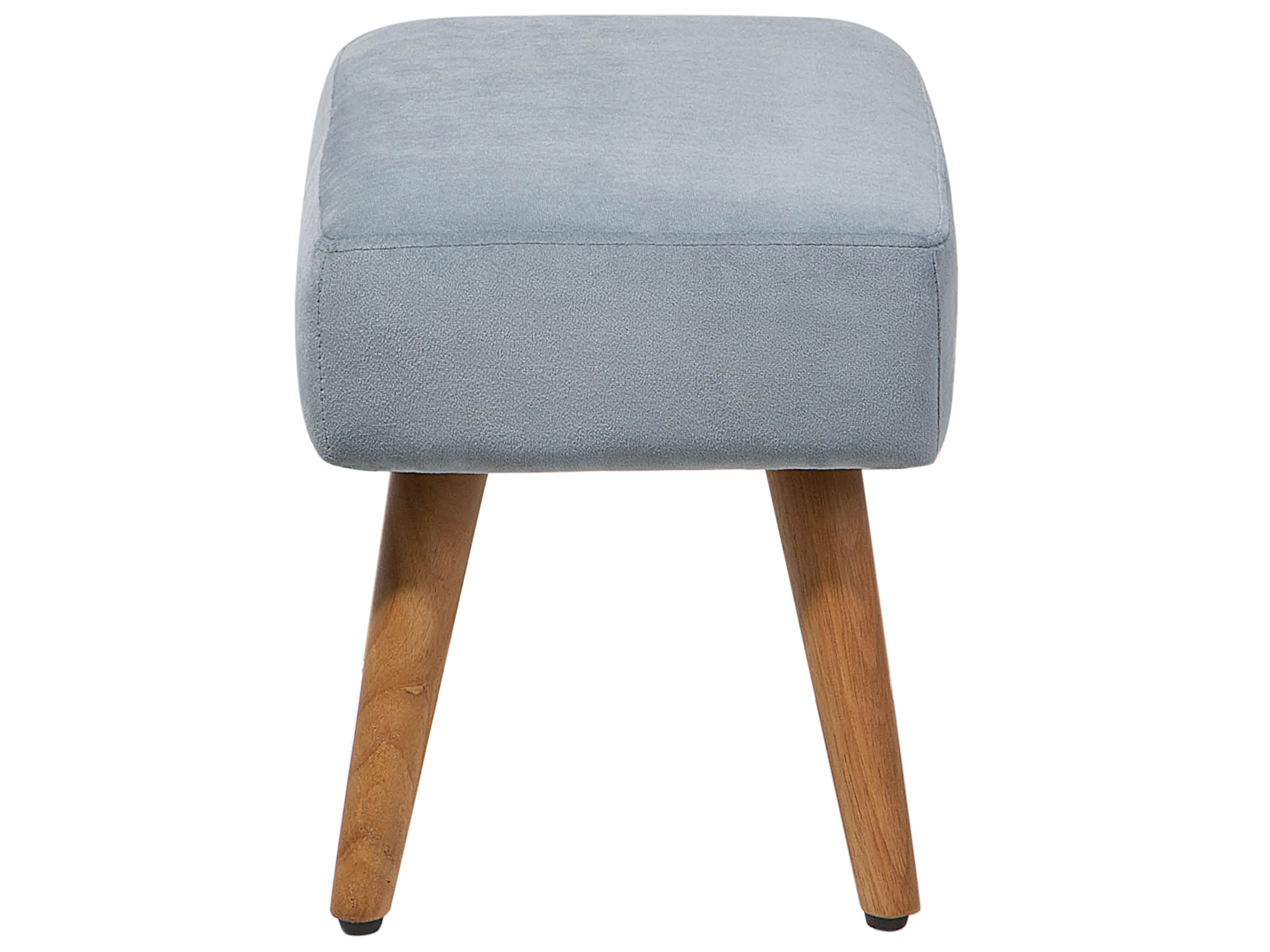 Hocker TAKOMA Fluweel Grijs