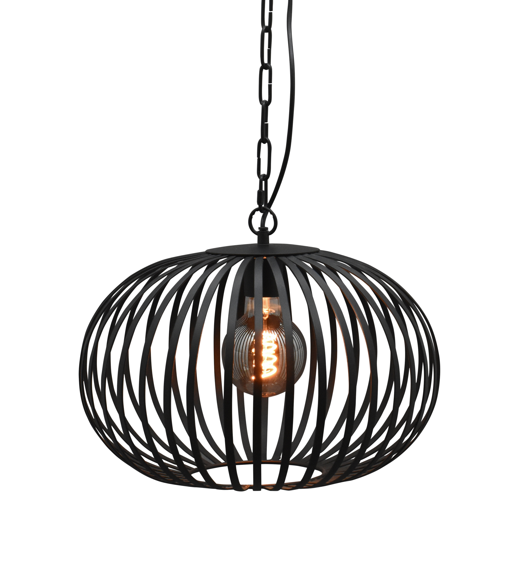 Hanglamp Lido medium black Ø 40 cm