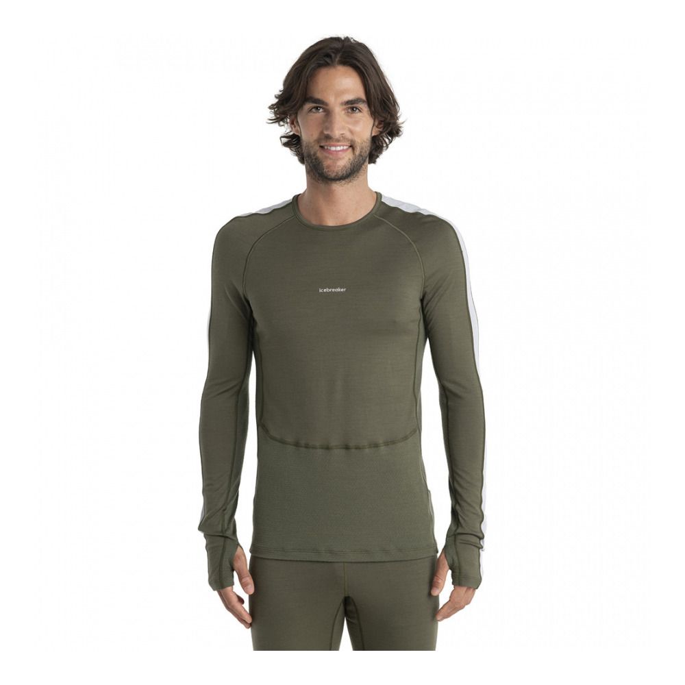 Icebreaker ZONEKNIT 200 - Sous-couche Homme loden/ether/cb