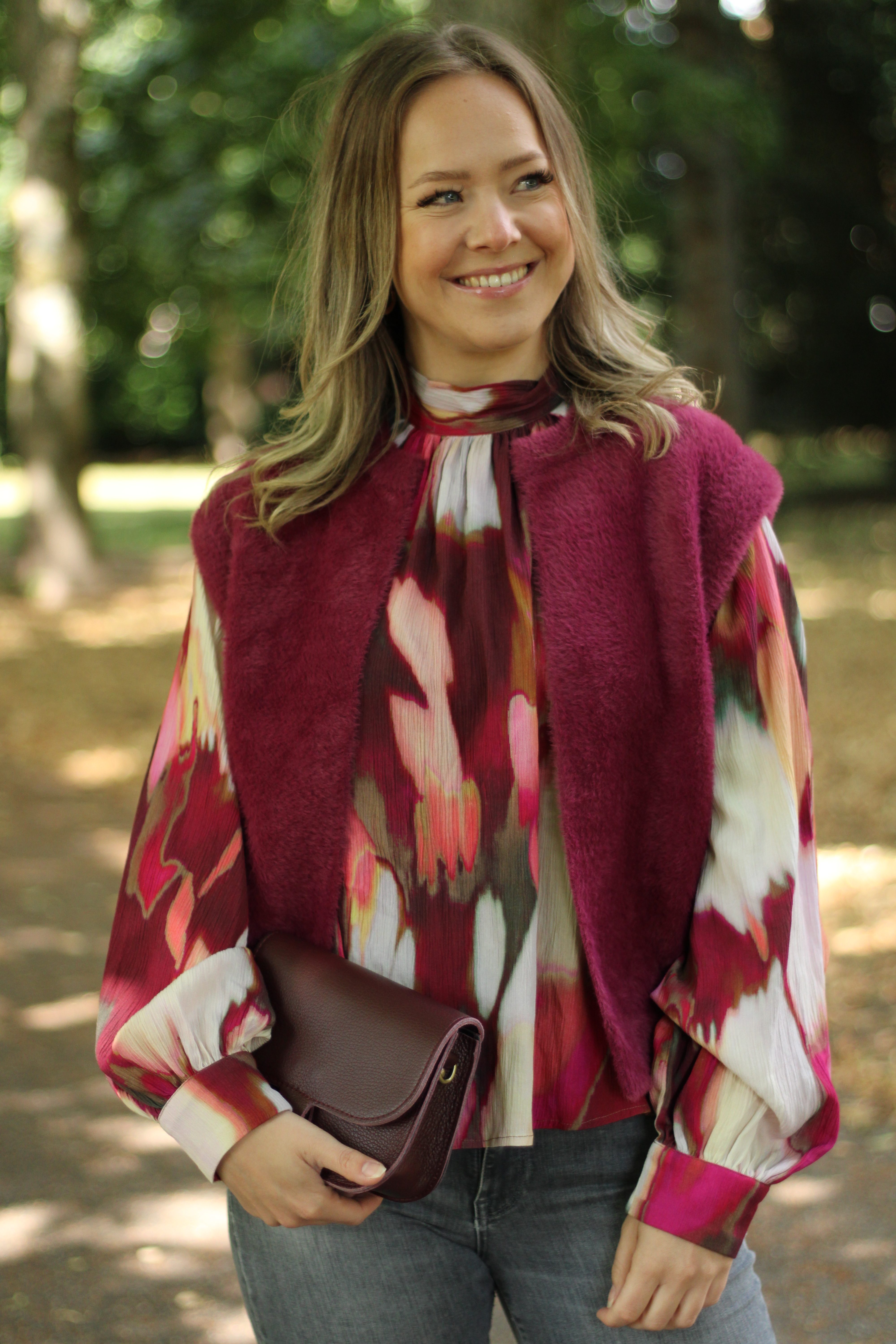 Rino & Pelle - Elona Short Waistcoat - Sugar Plum