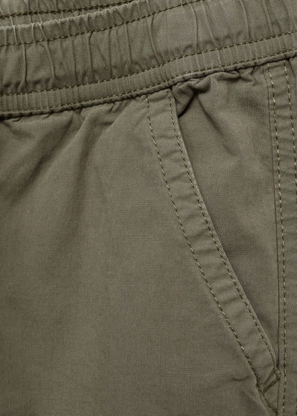 Mango Kids regular casual broek kaki
