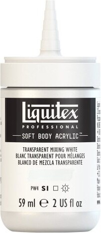 Liquitex - Heavy Body Akrylmaling - Transparent Mixing White 59 ML