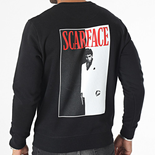 Sweat Crewneck Poster Noir