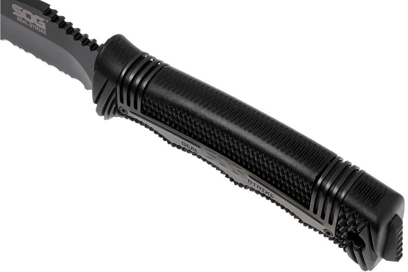 SOG Seal Strike Black, Deluxe sheath SS1003-CP