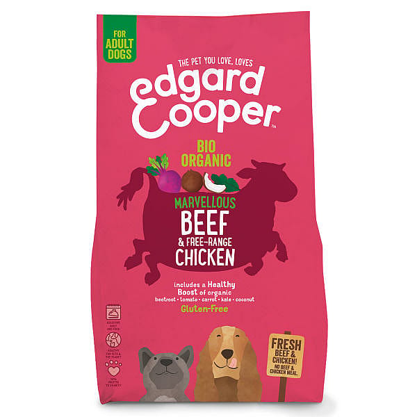 Edgard & Cooper Adult Biologisch Vers Rund en Verse Kip 700 gram