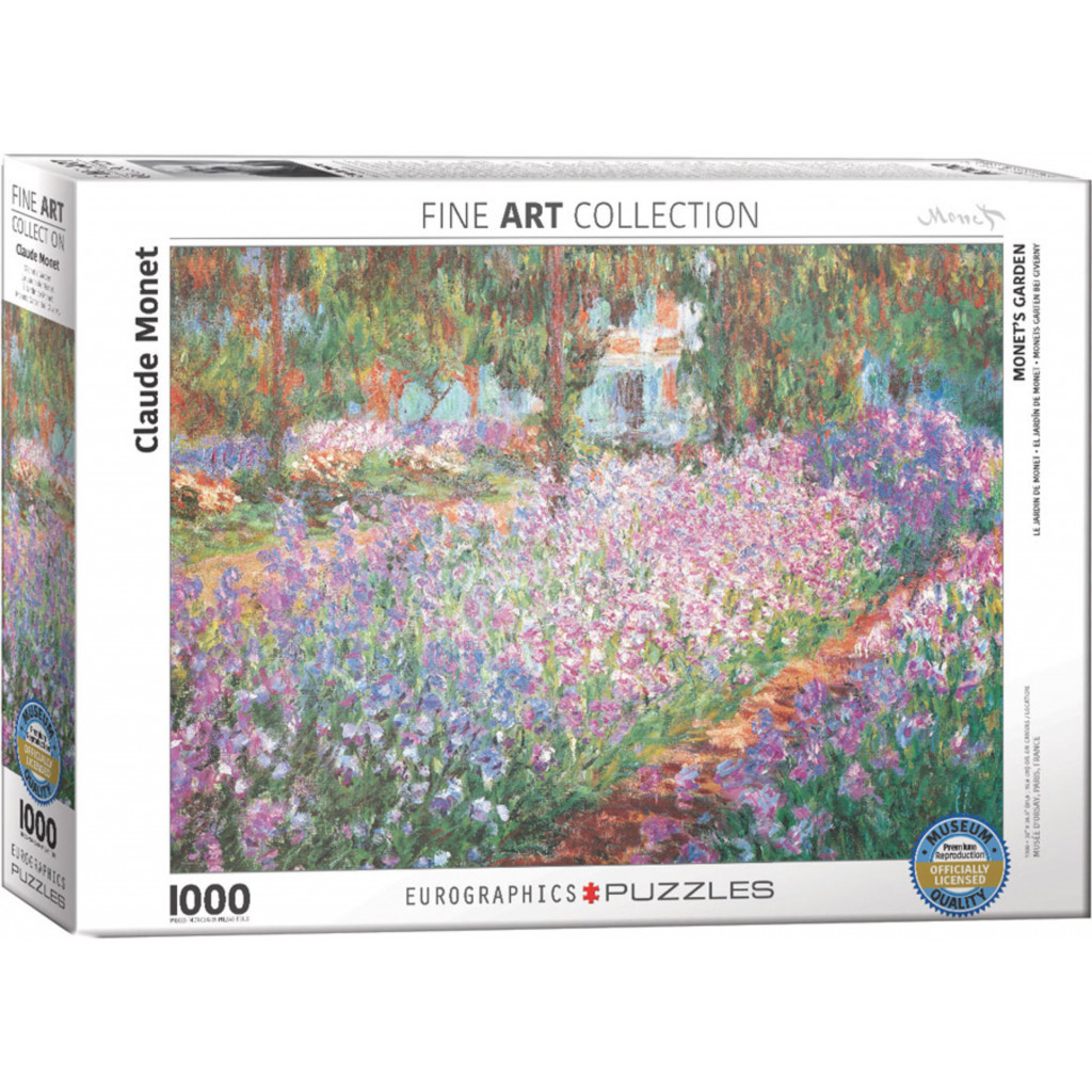Puzzle - Le jardin de Claude Monet - 1000 Pièces - Occasion