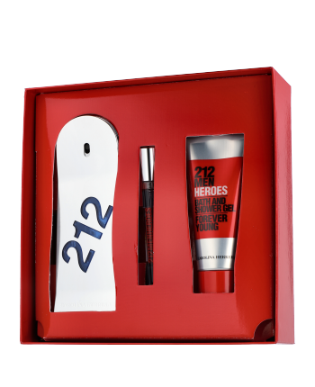 Carolina Herrera 212 Men Heroes Set 90ml-100ml-10ml